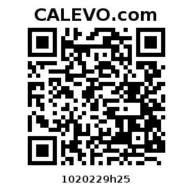 Calevo.com Preisschild 1020229h25