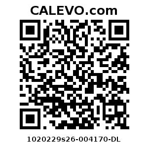 Calevo.com Preisschild 1020229s26-004170-DL