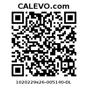 Calevo.com Preisschild 1020229s26-005140-DL