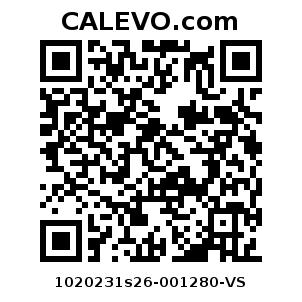 Calevo.com Preisschild 1020231s26-001280-VS
