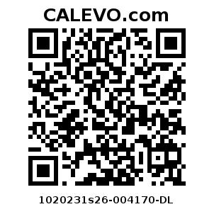 Calevo.com Preisschild 1020231s26-004170-DL