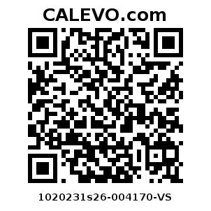 Calevo.com Preisschild 1020231s26-004170-VS