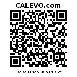 Calevo.com Preisschild 1020231s26-005140-VS