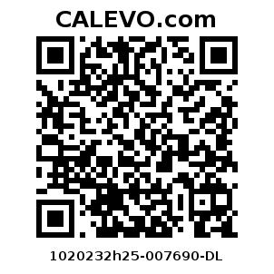 Calevo.com Preisschild 1020232h25-007690-DL