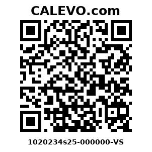 Calevo.com Preisschild 1020234s25-000000-VS