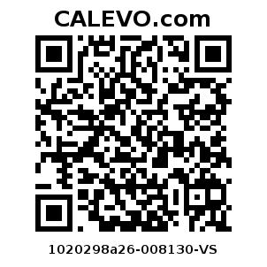 Calevo.com Preisschild 1020298a26-008130-VS