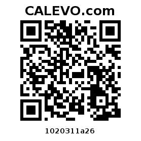 Calevo.com Preisschild 1020311a26