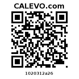 Calevo.com Preisschild 1020312a26