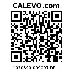 Calevo.com Preisschild 1020340-009007-DR-L