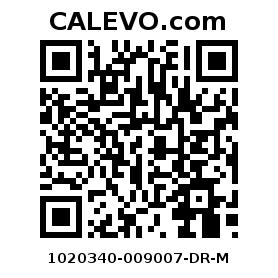 Calevo.com Preisschild 1020340-009007-DR-M