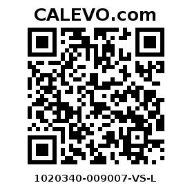 Calevo.com Preisschild 1020340-009007-VS-L