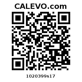 Calevo.com Preisschild 1020399s17