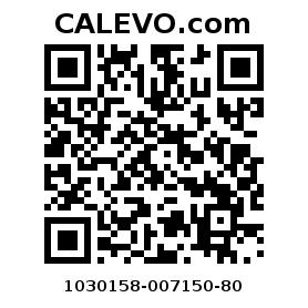 Calevo.com Preisschild 1030158-007150-80