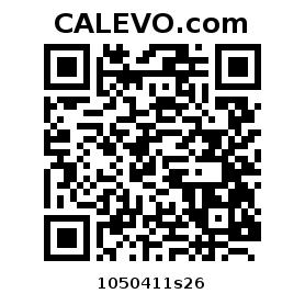 Calevo.com Preisschild 1050411s26