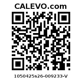 Calevo.com Preisschild 1050425s26-009233-V