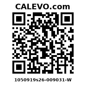 Calevo.com Preisschild 1050919s26-009031-W