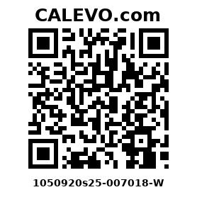 Calevo.com Preisschild 1050920s25-007018-W