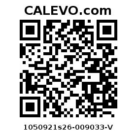 Calevo.com Preisschild 1050921s26-009033-V
