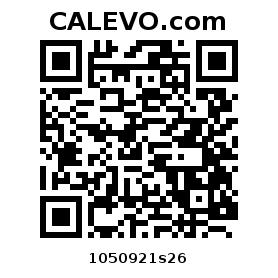 Calevo.com Preisschild 1050921s26