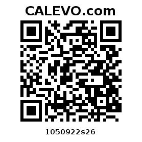 Calevo.com Preisschild 1050922s26