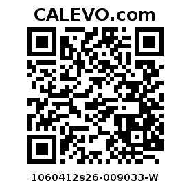 Calevo.com Preisschild 1060412s26-009033-W