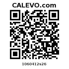 Calevo.com Preisschild 1060412s26