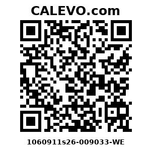 Calevo.com Preisschild 1060911s26-009033-WE