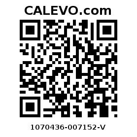 Calevo.com Preisschild 1070436-007152-V