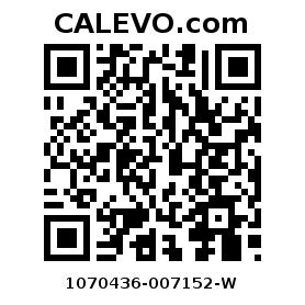 Calevo.com Preisschild 1070436-007152-W