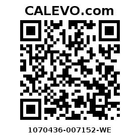 Calevo.com Preisschild 1070436-007152-WE
