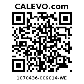 Calevo.com Preisschild 1070436-009014-WE