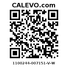 Calevo.com Preisschild 1100244-007151-V-W