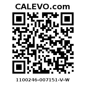 Calevo.com Preisschild 1100246-007151-V-W