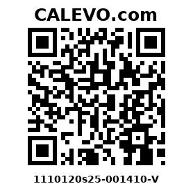 Calevo.com Preisschild 1110120s25-001410-V