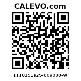 Calevo.com Preisschild 1110151s25-009000-W