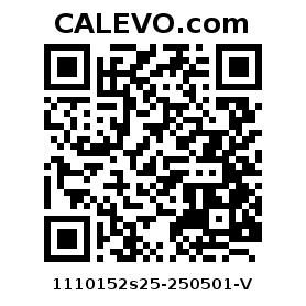 Calevo.com Preisschild 1110152s25-250501-V