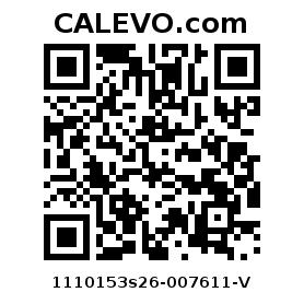 Calevo.com Preisschild 1110153s26-007611-V