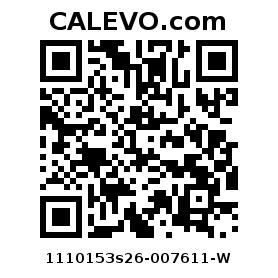 Calevo.com Preisschild 1110153s26-007611-W