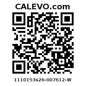 Calevo.com Preisschild 1110153s26-007612-W