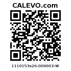 Calevo.com Preisschild 1110153s26-009003-W