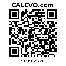 Calevo.com Preisschild 1110153s26