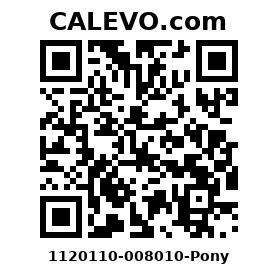 Calevo.com Preisschild 1120110-008010-Pony