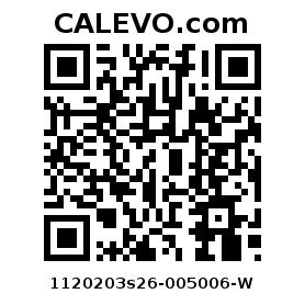 Calevo.com Preisschild 1120203s26-005006-W