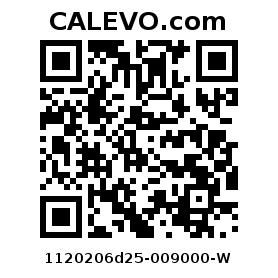 Calevo.com Preisschild 1120206d25-009000-W