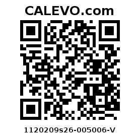 Calevo.com Preisschild 1120209s26-005006-V