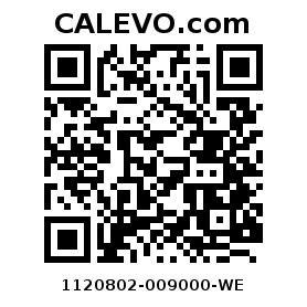Calevo.com Preisschild 1120802-009000-WE