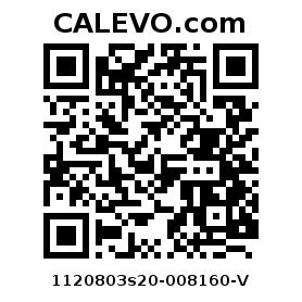 Calevo.com Preisschild 1120803s20-008160-V