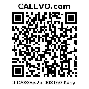 Calevo.com Preisschild 1120806s25-008160-Pony