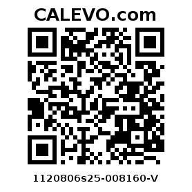 Calevo.com Preisschild 1120806s25-008160-V