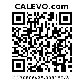 Calevo.com Preisschild 1120806s25-008160-W